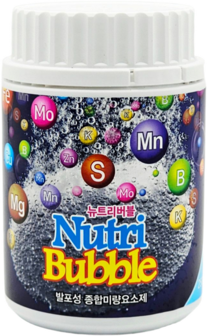 누보 뉴트리버블 관주용 물에 녹여쓰는 식물생장용 발포성 미량요소, 1개