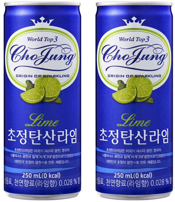 일화 초정탄산수 라임(탄산음료), 250ml, 30개
