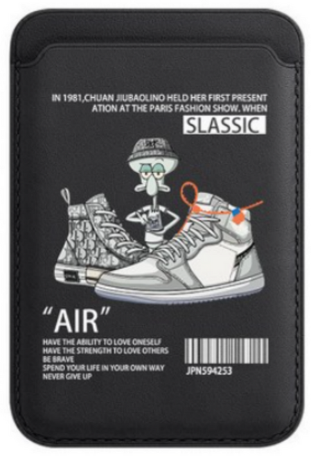 아이폰 맥세이프 카드지갑, 블랙, 1개