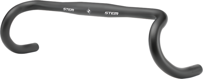 STEM 로드 자전거 픽시 드롭바, 검정 400mm, 1개
