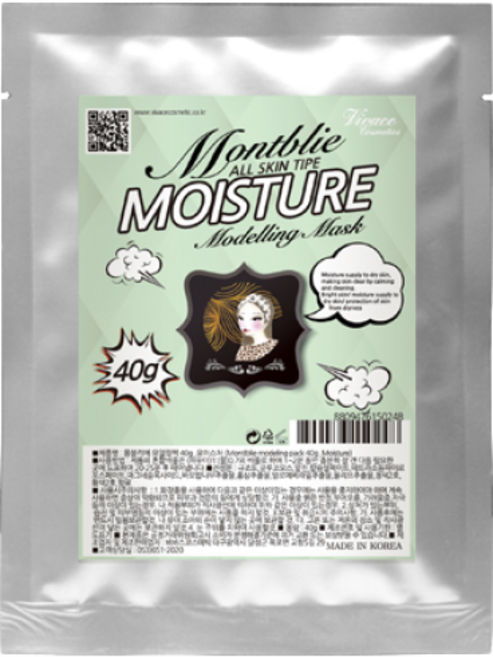몽블리에 모델링팩 모이스처 40g, 1개입, 1개