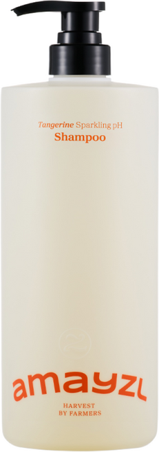 어메이즐 탠저린 스파클링 탄산수 pH 샴푸 1l / 탈모인증 두피 냄새제거, 1개