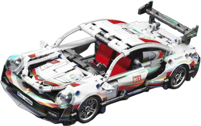 [나노킹-감성블럭] 자동차 호환블럭 시리즈 DN009, 1개, 화이트