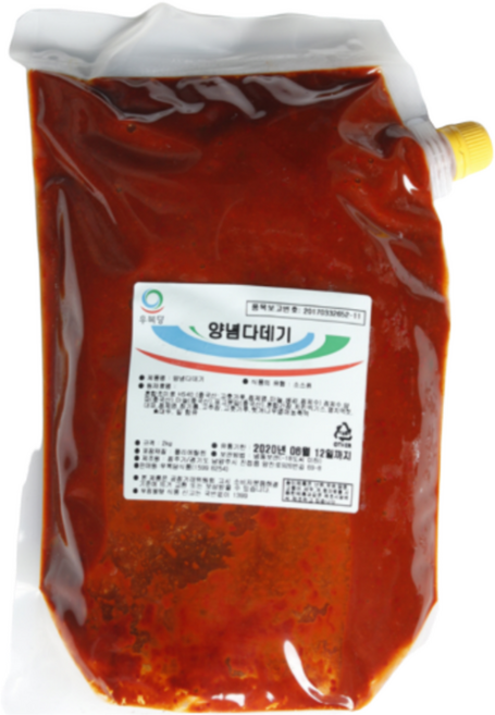 업소용 순대국 감자탕 뼈해장국용 얼큰다데기 2kg, 얼큰다데기 2kg (양념다데기), 1개