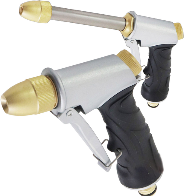 애드크로스 더쎈 초강력 매직 분사기 세차 원예 정원 베란다 플렉시블 물 호스 고압 워터건 숏 분사기 단품, 1개