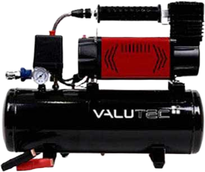 벨류텍 차량용DC 컴프레샤 오일리스 12리터탱크 장착 VCOM-8057T, 12V