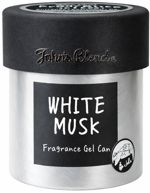 [공식스토어] 존스블랜드 감성템 프래그런스 젤 캔(Can) 135g 차량용 실내용 선물추천 인테리어향 향기젤 방향제 집들이선물, 화이트머스크, 1개