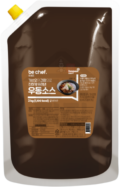 동원 비셰프 우동소스, 1개, 2kg