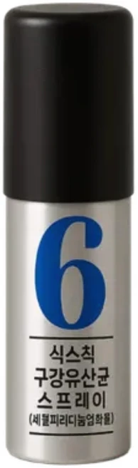 식스칙 구균제 유산균 구강스프레이 구취제거 의약외품, 1개, 15ml - 쿠팡