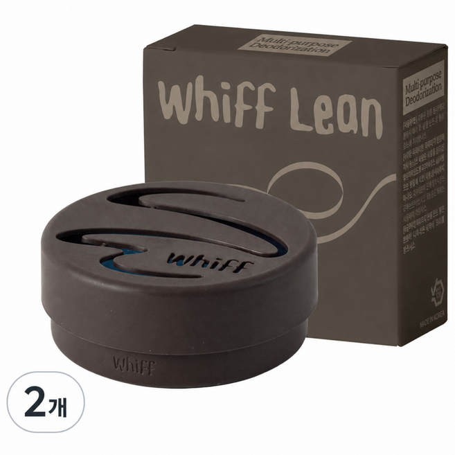 [공식몰] 26S/S 위프 린 브라운 헤이즈 탈취제 WHIFF 고체 옷장 차량에어컨 자동차 신발장 냄새 제거 100g 1개, 2개