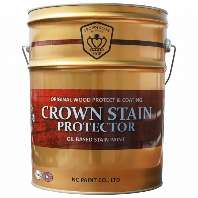 다오네스트 크라운 목재 침투형 오일스테인, 도토리, 1개, 16L