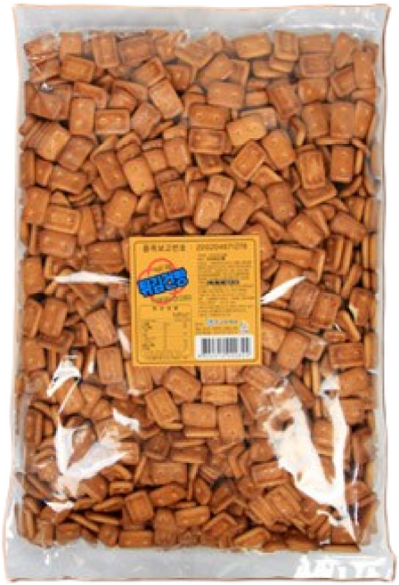 웰링스 추억의 옛날 과자 간식 튀김건빵2kg, 1개, 2kg