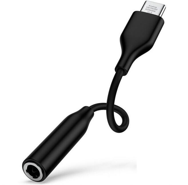 삼성 전용 C타입 오디오 잭 어댑터 USB-C to 3.5mm EE-UC10JUWEGUS 벌크, 블랙, 1개
