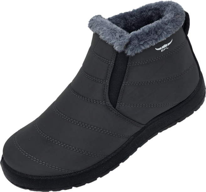 BFL 남성 털 운동화 WA28GR-M01 패딩 신발 발편한 발목 숏 부츠 2801