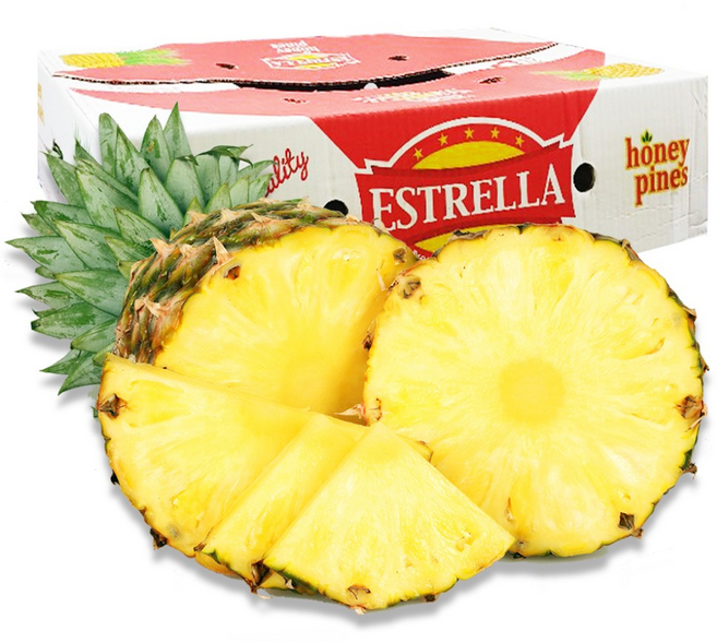 고당도 골드파인애플 2수~4수 과수선택(개당1.7kg 내외), 1개, 6.8kg(1.7kg 4수)