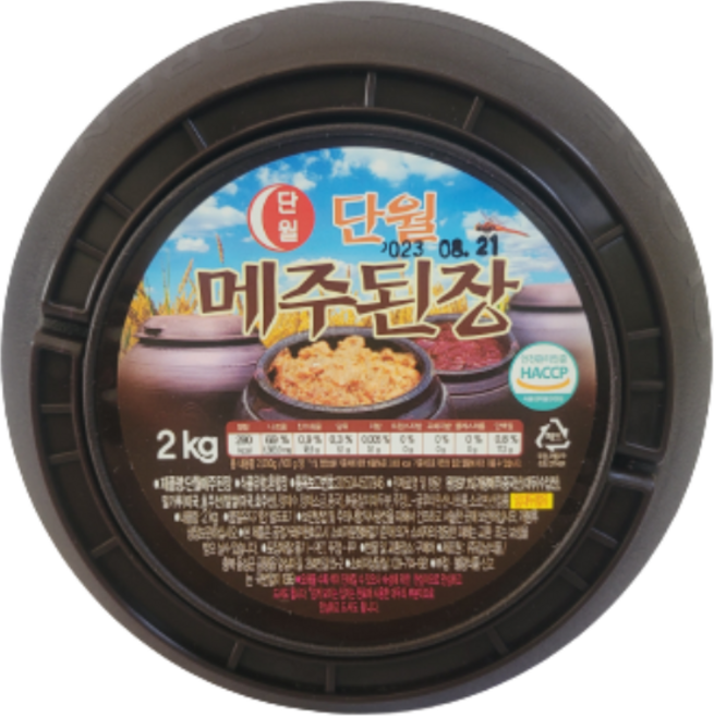 단월 메주 된장 2kg, 1개