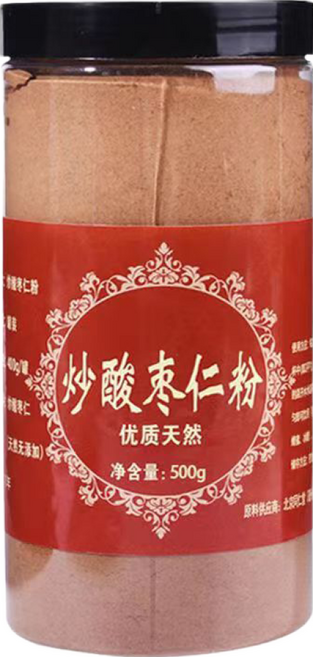 OKYAIOS 산조인 분말 볶음 산조인 가루 한방재료 멧대추차 산조인차, 4개, 500g