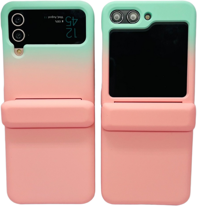 개인취향 파스텔 투톤 힌지보호 카드 수납 케이스