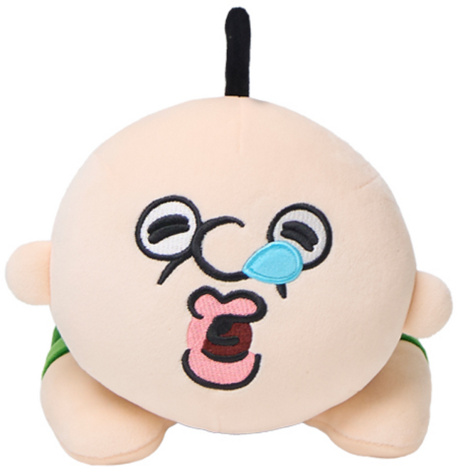 공식정품 빵빵이 모찌 라잉 인형 쿠션 중형 30cm / 생일 선물 크리스마스 인테리어 애착 안고자는 인형 응원 졸업, 1개