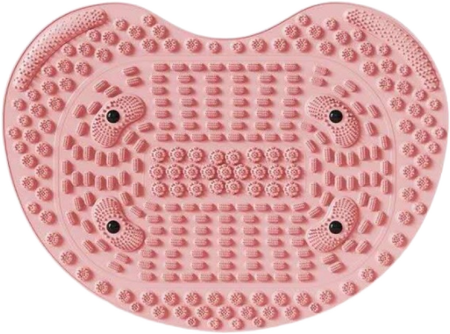 발지압판 발바닥 지압판 지압매트 마사지보드 대형, 지압판 핑크, 1개
