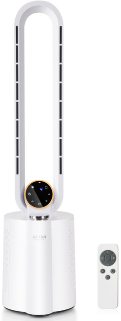 보닉 스마트 리모컨 전자식 BLDC모터 날개없는선풍기 무엽선풍기 타워형선풍기, 1개