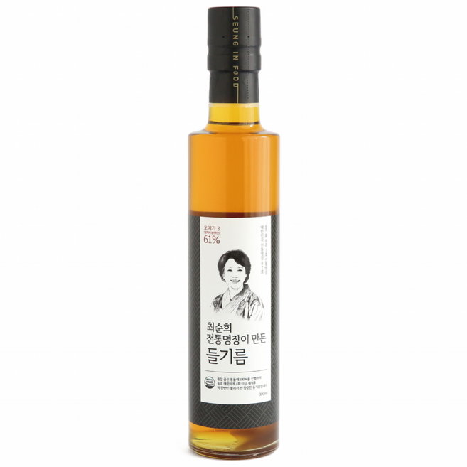 SEUNG IN FOOD 紫蘇油, 300毫升, 1個