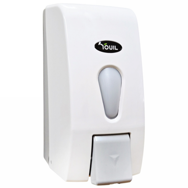 [무타공] [1L 대용량] 센트라 거품비누 디스펜서 (버블 핸드워시), 1개, 화이트+그레이