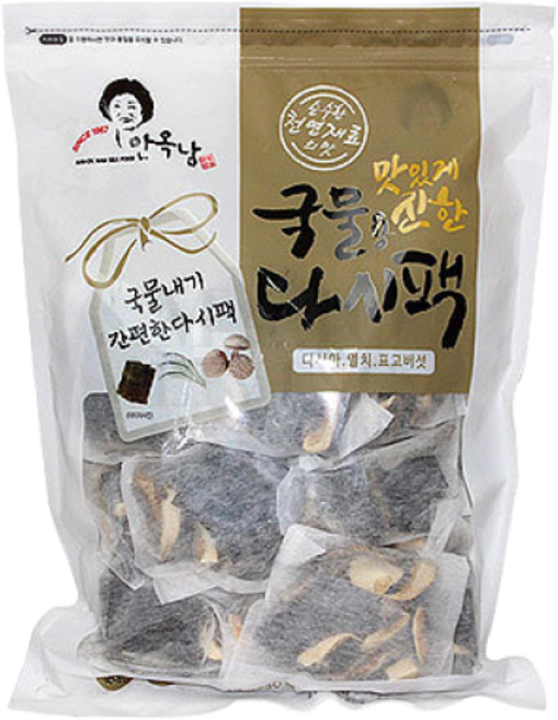 안옥남 맛있게 진한 국물용 다시팩 30p, 510g, 1개