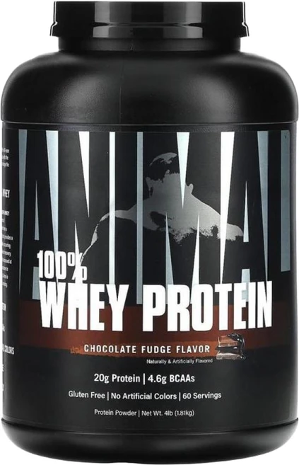 유니버셜뉴트리션 애니멀 웨이 프로틴 초콜릿 퍼지 맛, 1개, 1.81kg - 쿠팡