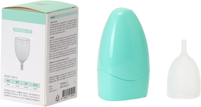 프림로즈 생리컵 (소) 삽입형 생리대, 1개, 소형, 1개입