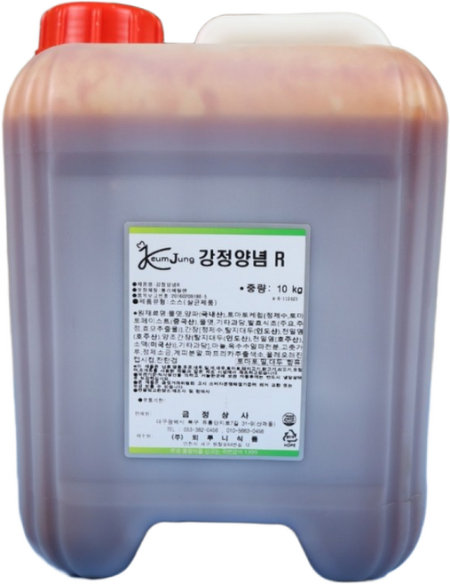뫼루니식품 닭강정양념 R 10KG 매콤한맛, 1개