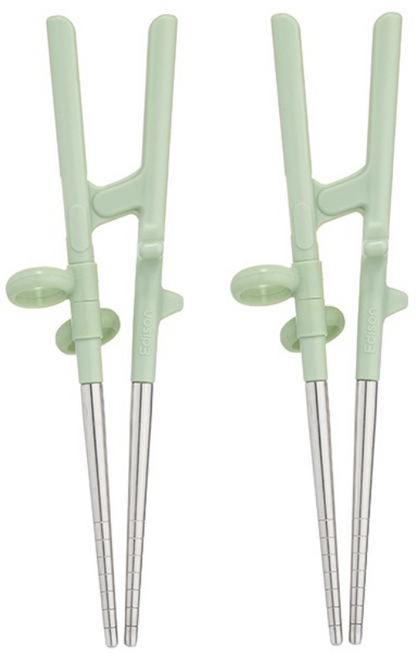 에디슨 2단계 스텐 젓가락, 민트 EC1295 + 민트 EC1295, 1세트