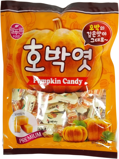 늘푸른식품 호박엿 280g, 3개