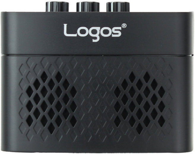 로고스 미니 일렉기타 앰프 AG-05 블루투스 스피커