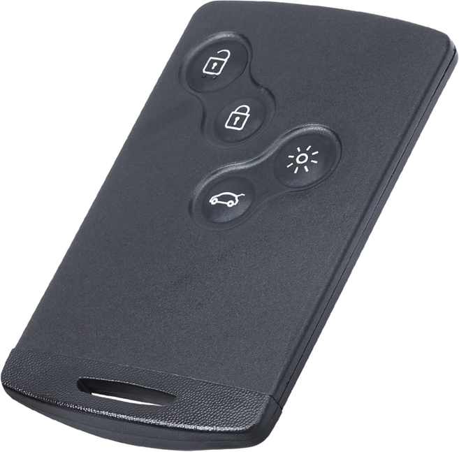 르노 스마트 키 케이스 SM3/5/7 QM3/5 (카드형) 키날포함 호환 보조키겸용, 1개, 모델 B