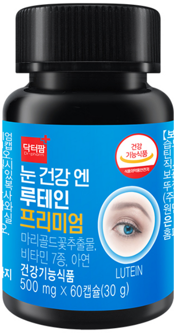 닥터팜 눈건강 엔 루테인 프리미엄 30g, 60정, 2개