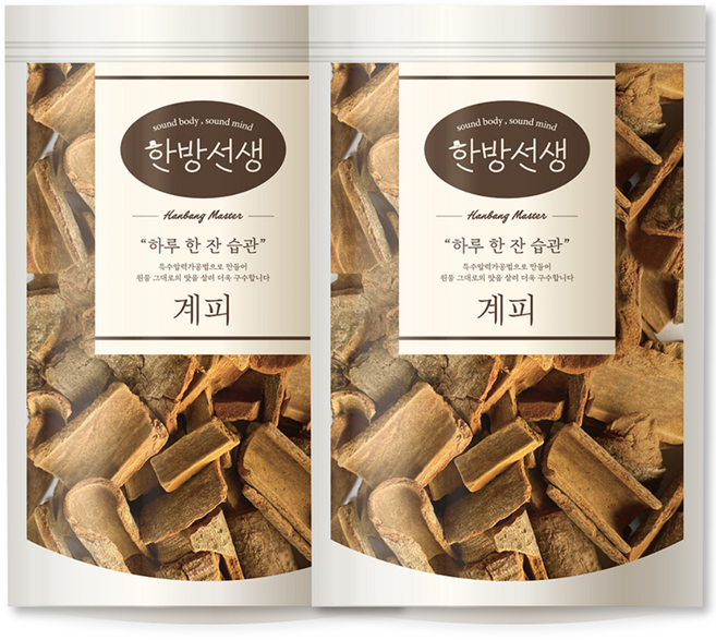 hanbangmaster 袋裝肉桂角, 600g, 1包, 2包