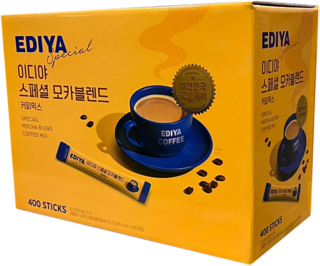 이디야 스페셜 모카블렌드 커피믹스, 11.5g, 400개입, 1개