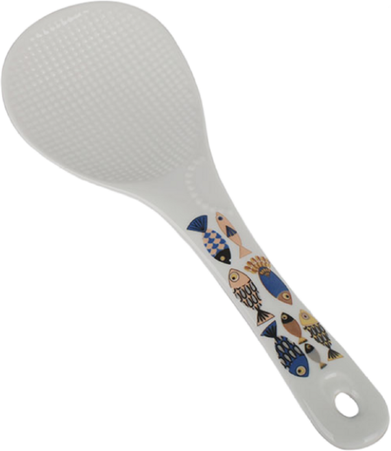 블루피쉬 올도자기 주걱, 혼합색상, 1개