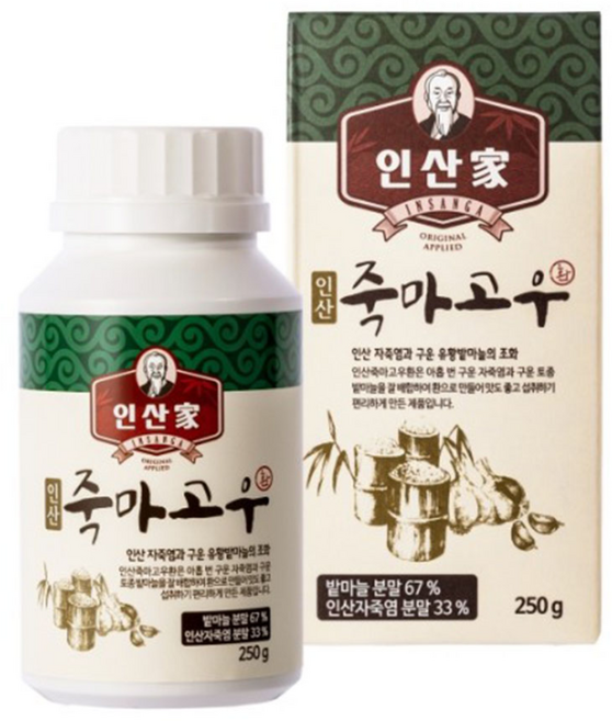 인산가 (주)인산가 정품 죽마고우환 250g+홍삼애초코크런치(49g), 1박스