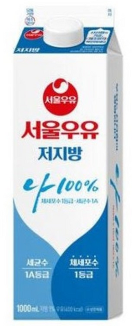 서울우유 저지방우유 스파우트, 1개, 1L