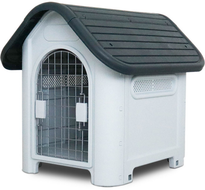 딩동펫 반려동물 대형견 보브 켄넬 & 하우스 403, 혼합색상, 1개