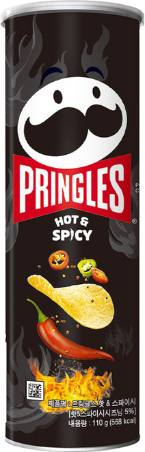 프링글스 핫스파이시, 110g, 1개
