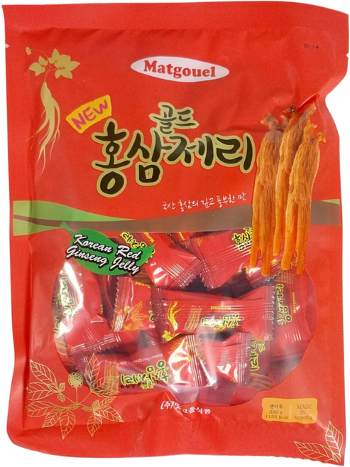 맛고을 홍삼 제리, 6개, 300g