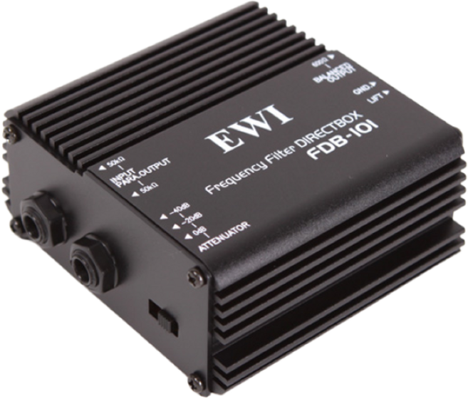 EWI 다이렉트 박스 팬텀파워 스필리터 DI BOX Direct Injection BOX Phantom Power Splitter Line Mixer, FDB-101 (1채널 패시브 DI)