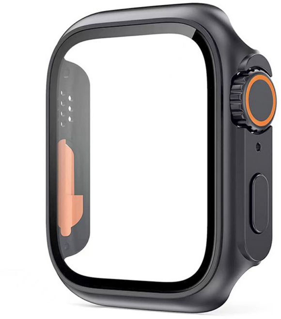 티엑스엘엑스 애플워치 호환 울트라 변신 드레스업 케이스, 블랙, 1개