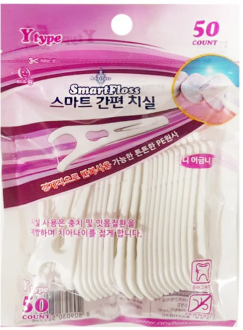 스마트 간편 치실 50개입, 5개 - 쿠팡