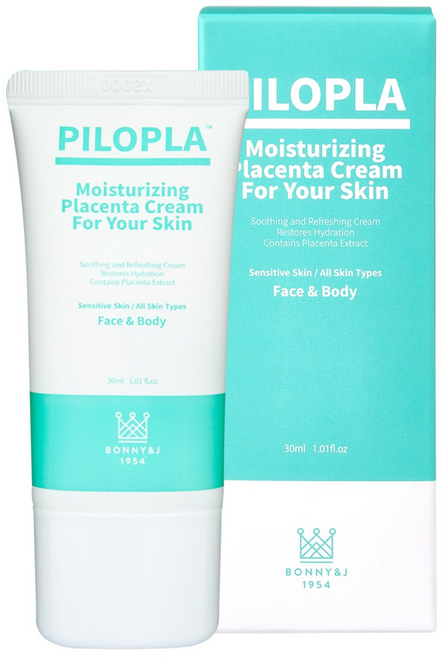 [백화점 판매] 보니앤제이 필로플라 수분크림 / 태반화장품 / 2중 기능성 / 사계절용, 30ml, 1개