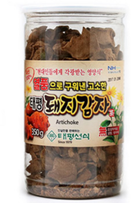 태평선식 열풍으로 구워낸 고소한 돼지감자350g 국내산, 350g, 1개, 1개입