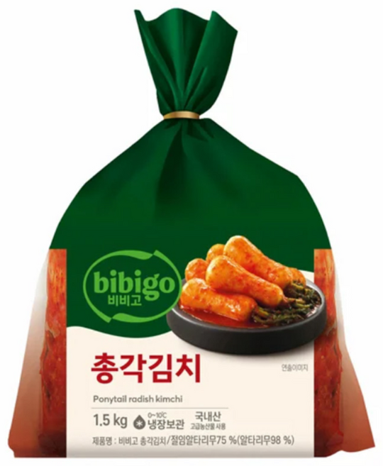 비비고 총각김치, 1.5kg, 1개